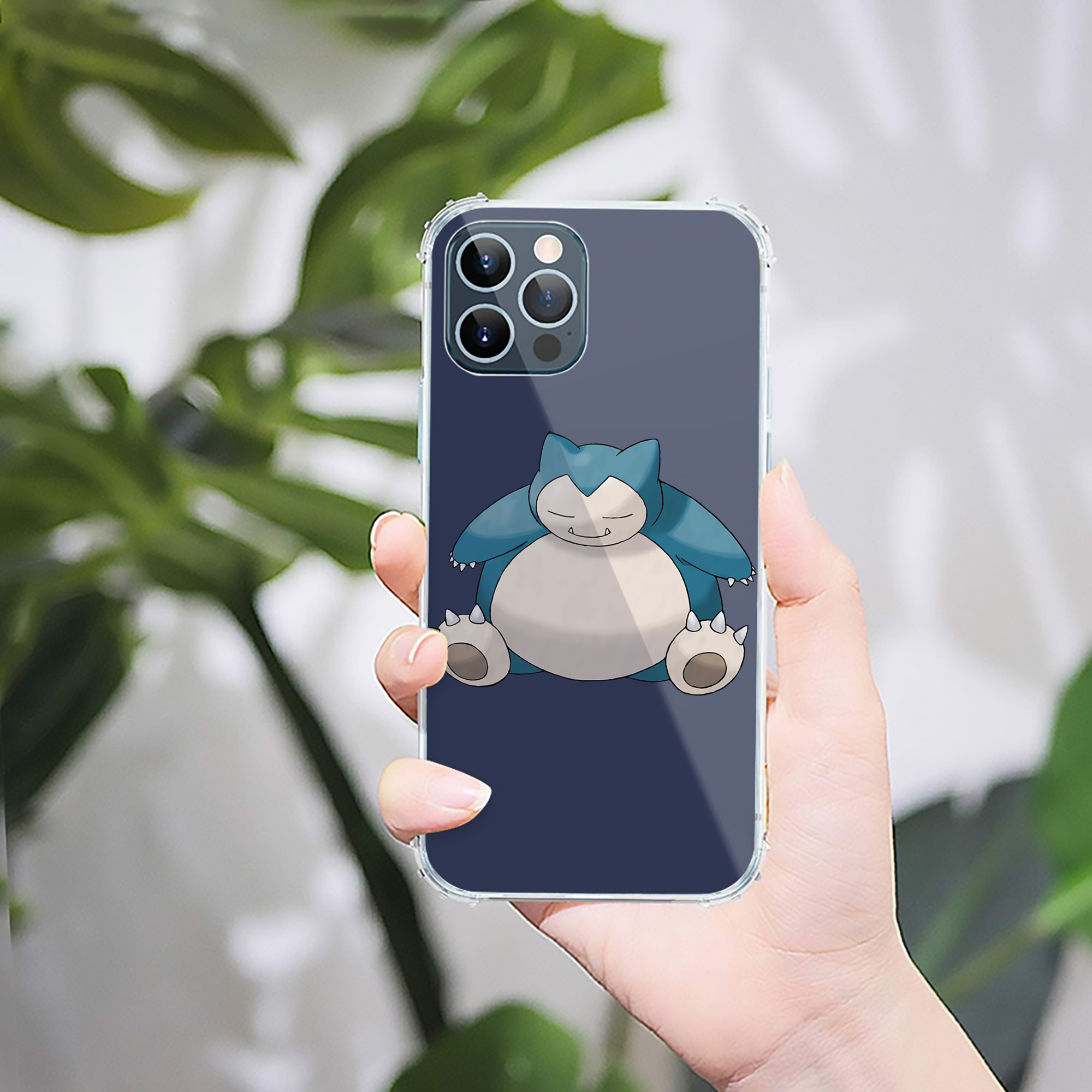 （画像用） ポケットモンスター Pokémon 【iPhone 12シリーズ対応】透明スマホケース（クリアソフトケース）